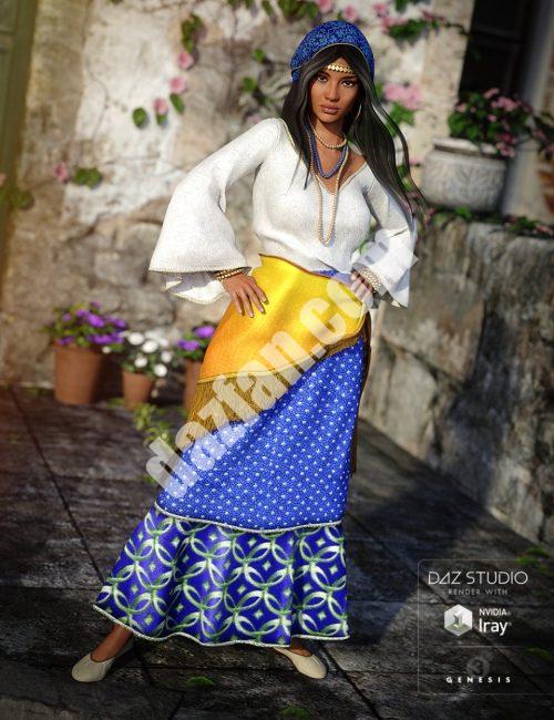 [daz服装] 《创世纪3》中的罗米-DAZ爱好者