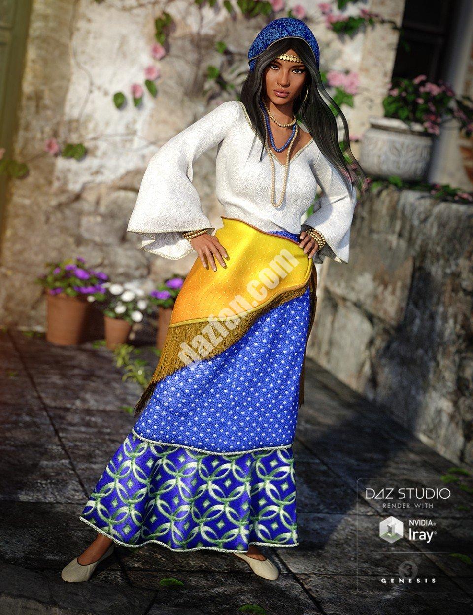 [daz服装] 《创世纪3》中的罗米-DAZ爱好者