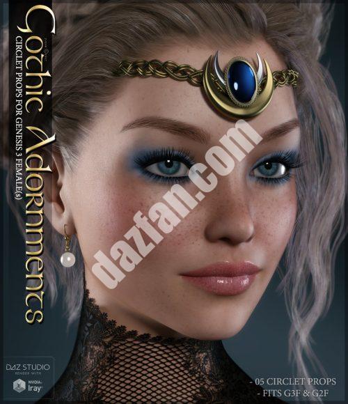 [daz服装] SV的哥特式装饰创世纪3女性-DAZ爱好者