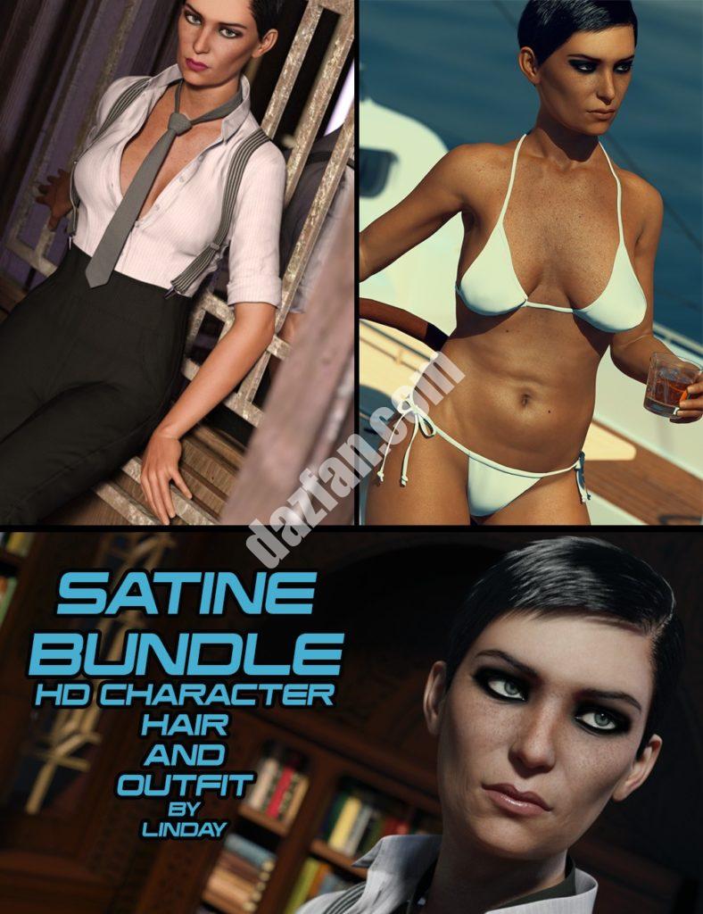 [daz合集] 创世纪3女性的缎纹束-DAZ爱好者