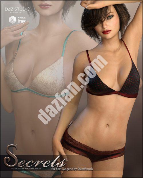 [daz服装] 软内衣G3的秘密-DAZ爱好者