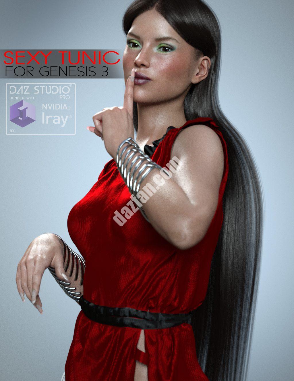 [daz服装] G3的性感束腰上衣-DAZ爱好者