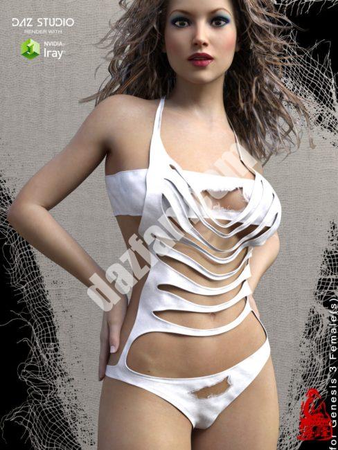 [daz服装] 性感撕创世纪3女性(s)-DAZ爱好者