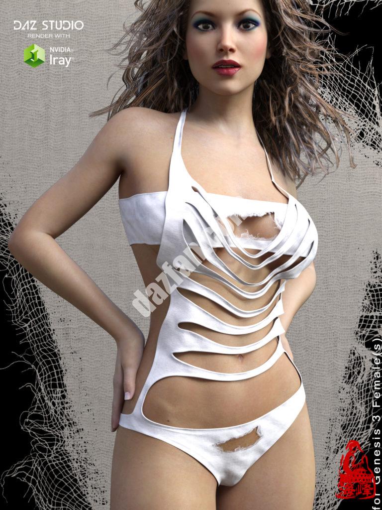 [daz服装] 性感撕创世纪3女性(s)-DAZ爱好者