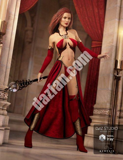 [daz服装] 性感的女巫创世纪3女性(s)-DAZ爱好者