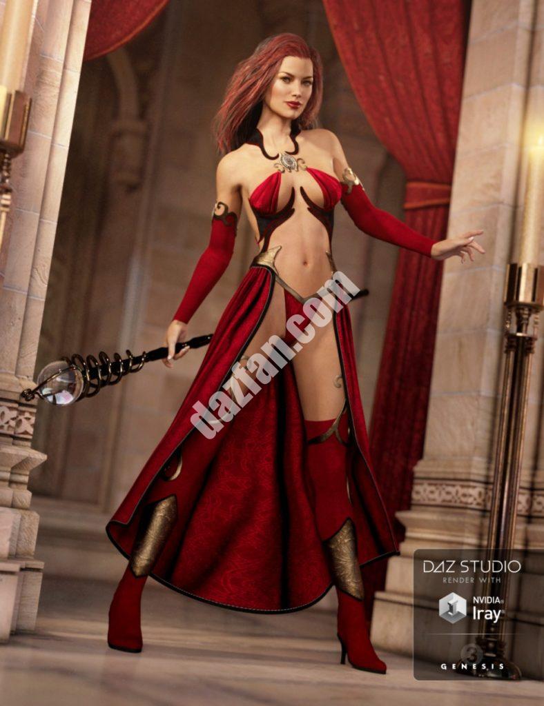 [daz服装] 性感的女巫创世纪3女性(s)-DAZ爱好者