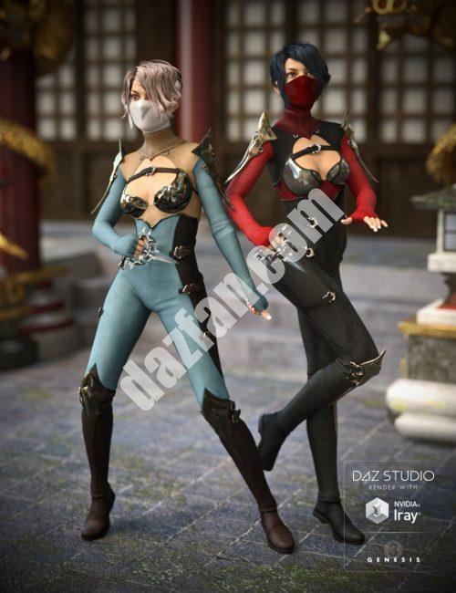 [daz服装] 阴影装备纹理-DAZ爱好者