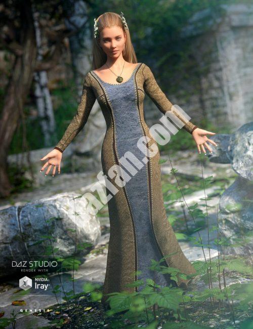 [daz服装] 《创世纪》第三章女性的Sighni服装-DAZ爱好者