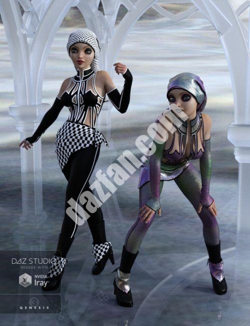 [daz服装] 时尚时尚的创世纪3女性(s)-DAZ爱好者