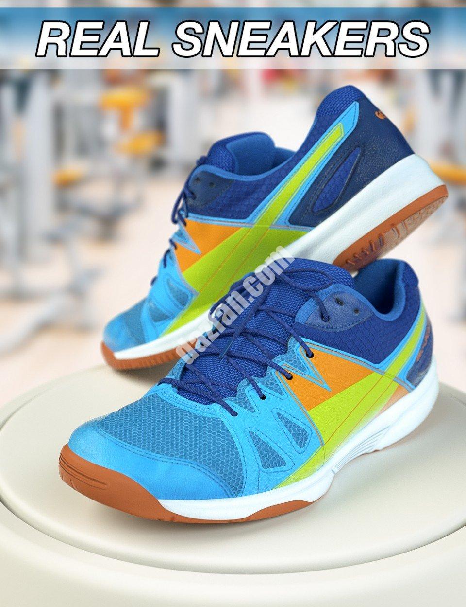 [daz服装] Slide3D创世纪3女运动鞋-DAZ爱好者