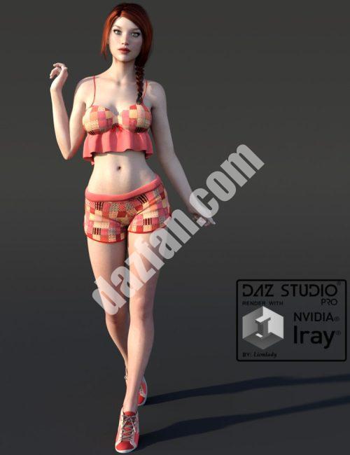 [daz服装] 春季补丁装备为G3F-DAZ爱好者