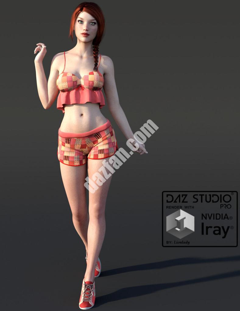 [daz服装] 春季补丁装备为G3F-DAZ爱好者