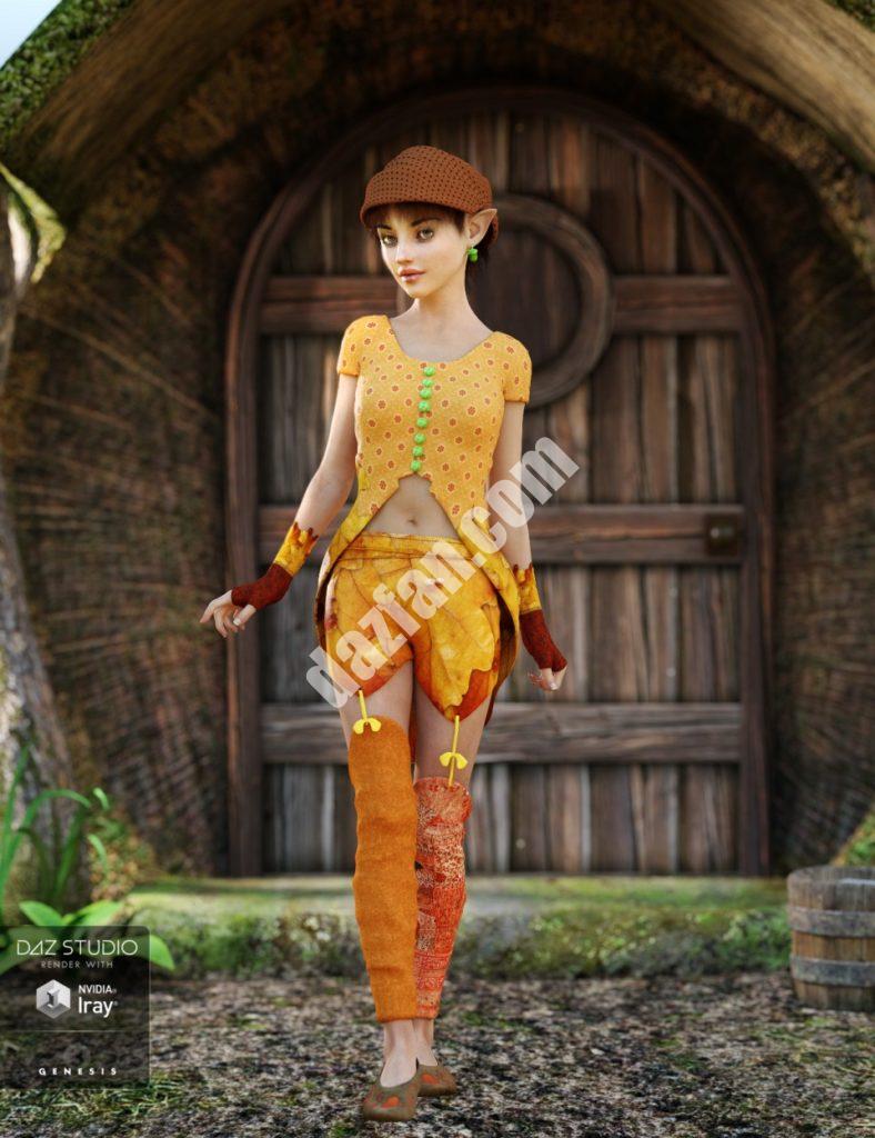 [daz服装] 创世纪3女性版雪碧-DAZ爱好者