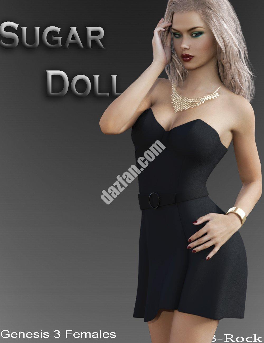[daz服装] 《创世纪3》女性版的糖娃娃-DAZ爱好者