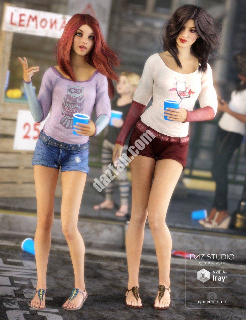 [daz服装] 夏季流行纹理-DAZ爱好者