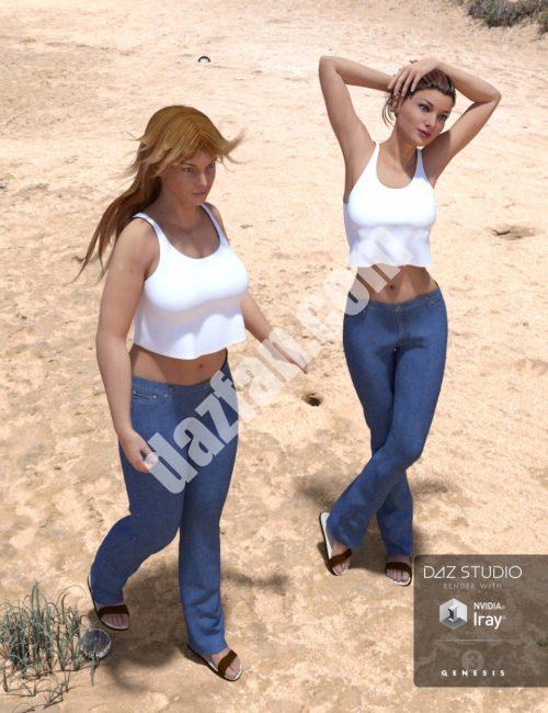 [daz服装] 《创世纪3》中的阳光女-DAZ爱好者