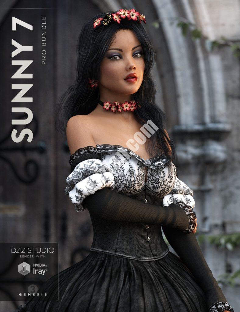 [daz服装] Sunny 7 Pro捆绑包-DAZ爱好者