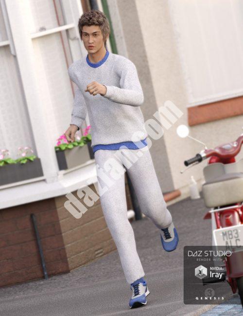 [daz服装] 创世纪3男性运动服-DAZ爱好者