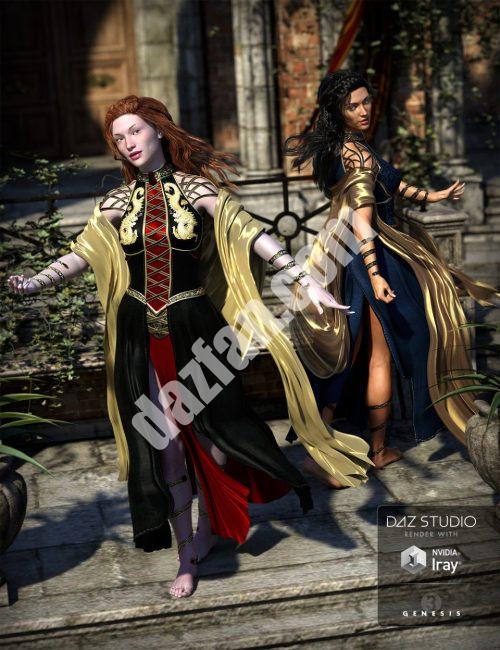 [daz服装] 《创世纪3》女性的Tyto合奏-DAZ爱好者