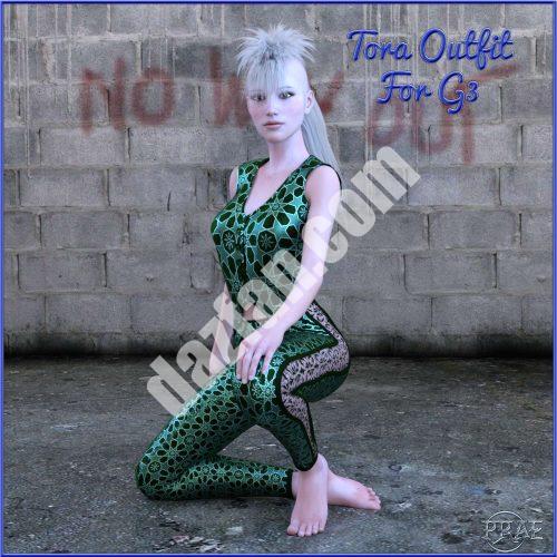 [daz服装] 托拉为G3准备的装备-DAZ爱好者
