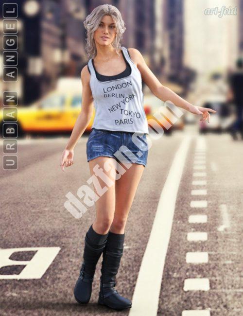 [daz服装] 创世纪3中的城市天使-DAZ爱好者