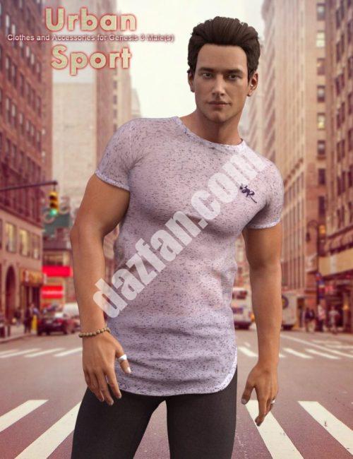 [daz服装] 都市体育创世纪3男-DAZ爱好者