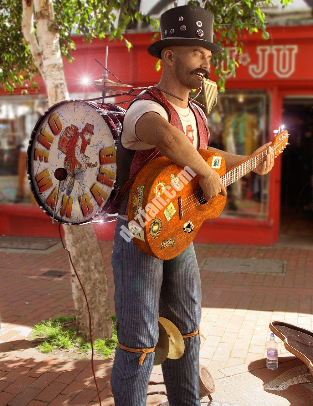 [daz服装] 《创世纪3》单人乐队-DAZ爱好者