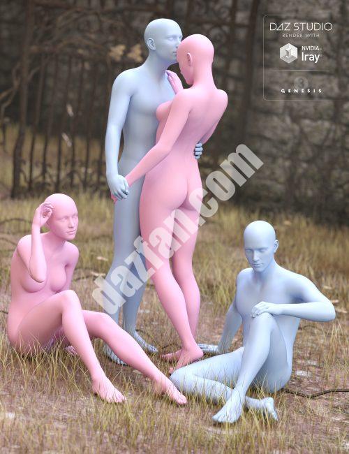 [daz姿势] 一段奇特的旅程-DAZ爱好者