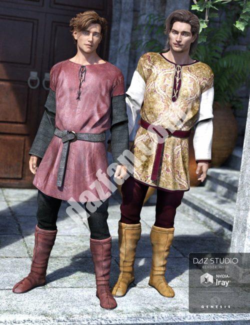 [daz服装] 文艺复兴时期农民G3-DAZ爱好者