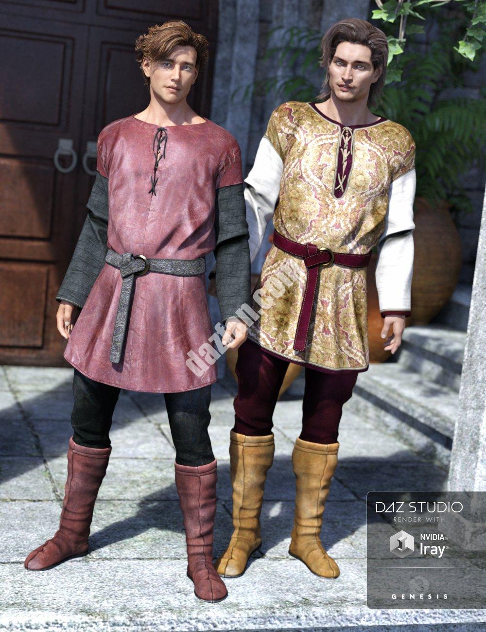 [daz服装] 文艺复兴时期农民G3-DAZ爱好者