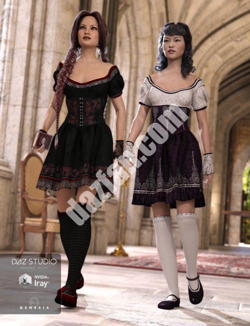 [daz服装] 《Lucid Dream Genesis 3》中的阴影-DAZ爱好者