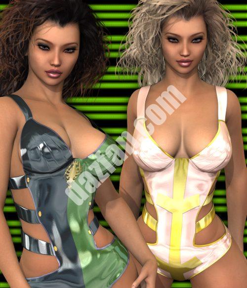 [daz服装] InStyle -创世纪3女性的镂空身体-DAZ爱好者