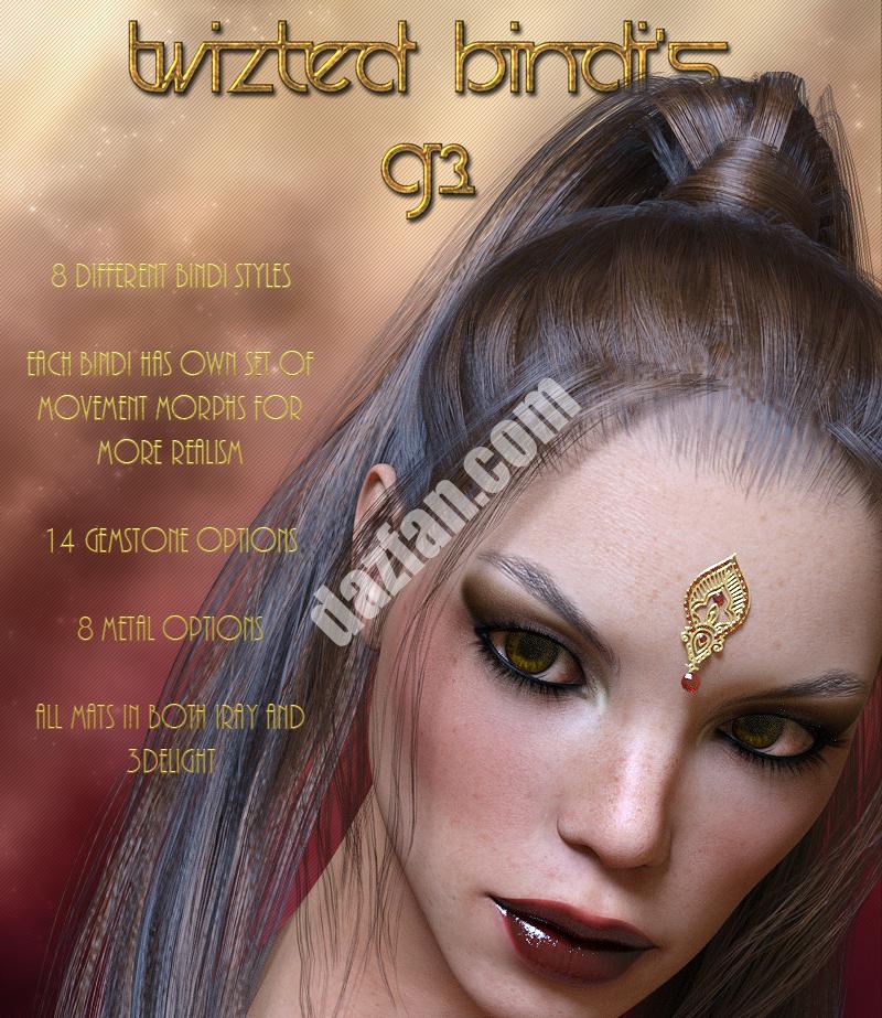 [daz服装] Twizted吉祥痣-DAZ爱好者