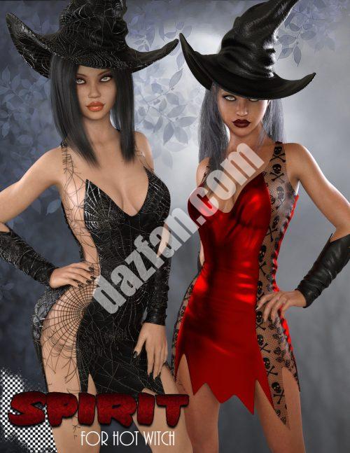 [daz服装] 精神为热女巫G3-DAZ爱好者