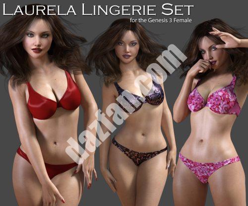 [daz服装] 劳蕾拉内衣集创世纪3-DAZ爱好者