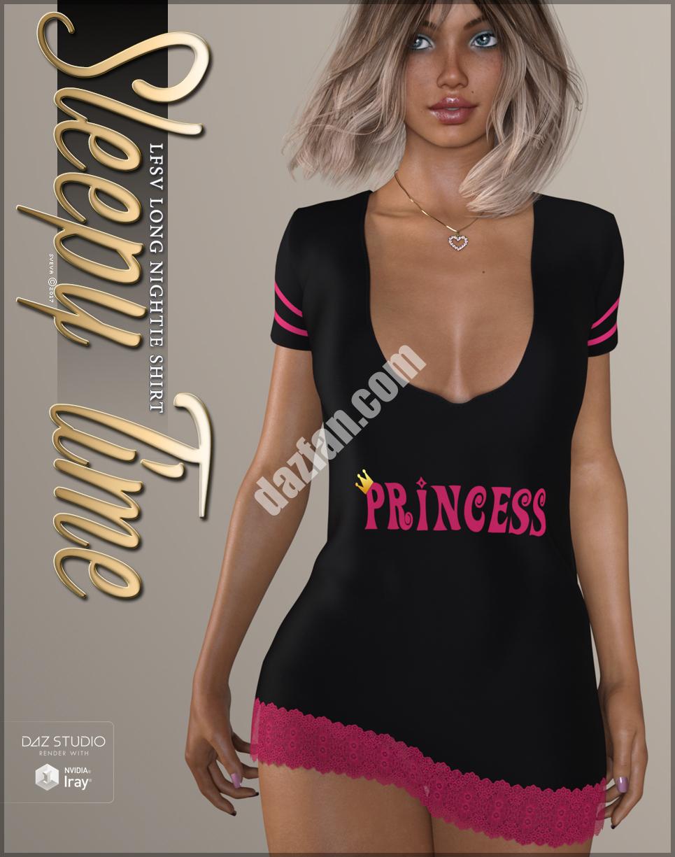 [daz服装] 长睡衣的睡觉时间-DAZ爱好者