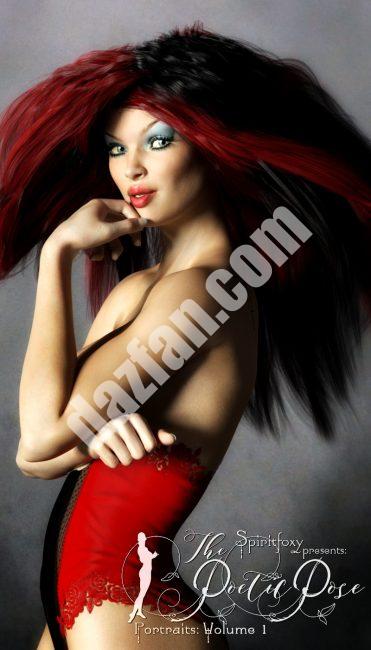 [daz姿势] 诗意的姿势肖像卷1-DAZ爱好者