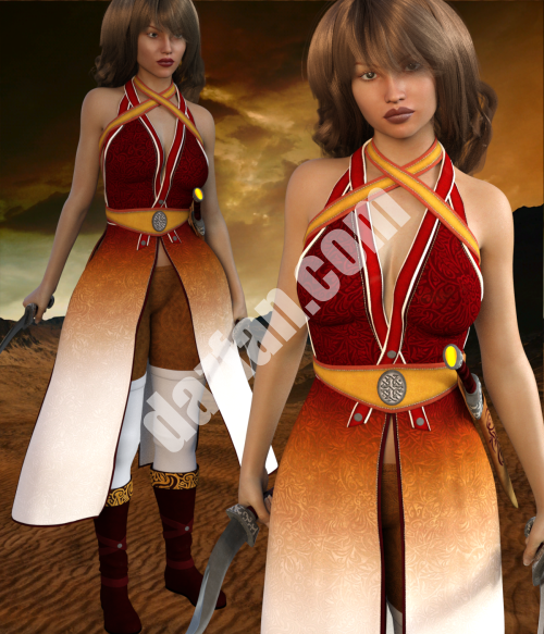 [daz服装] 撒哈拉风G3护林员-DAZ爱好者