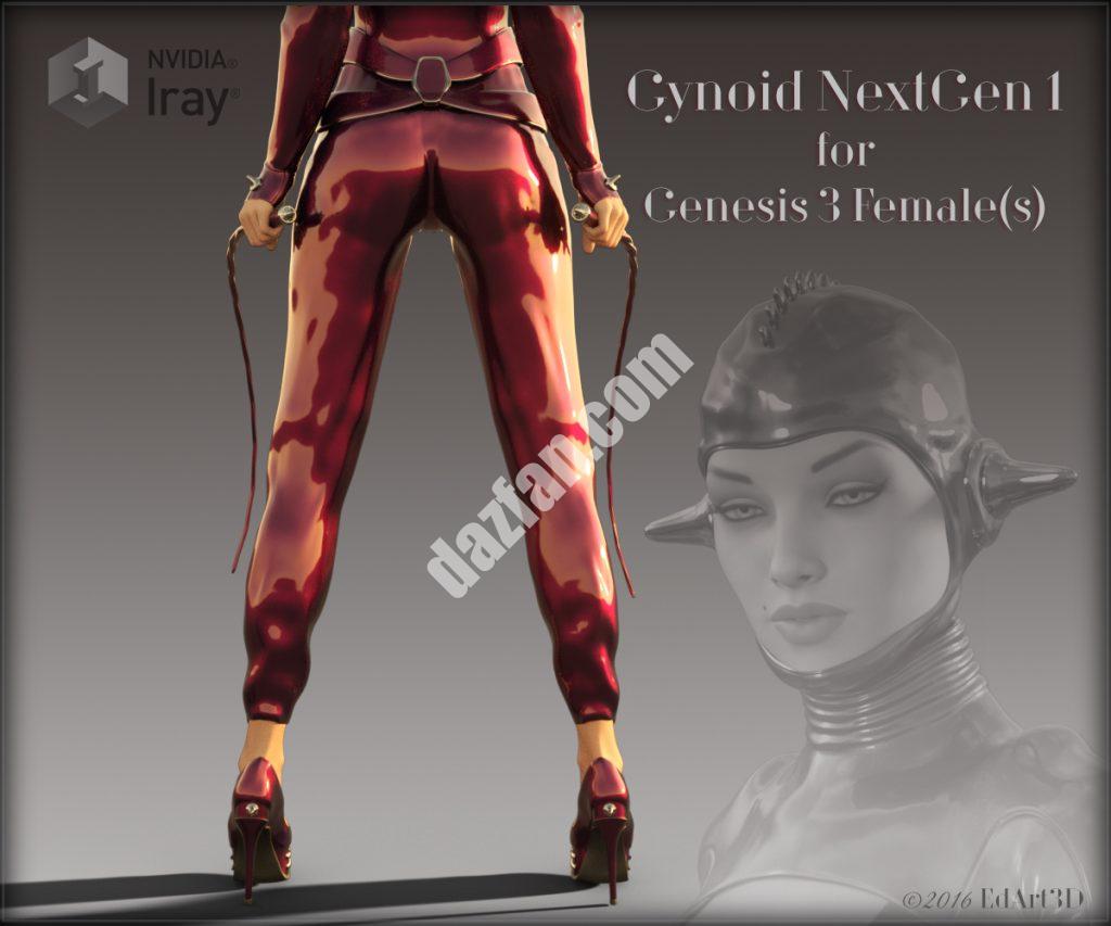 [daz服装] gynooid NextGen1用于G3F-DAZ爱好者