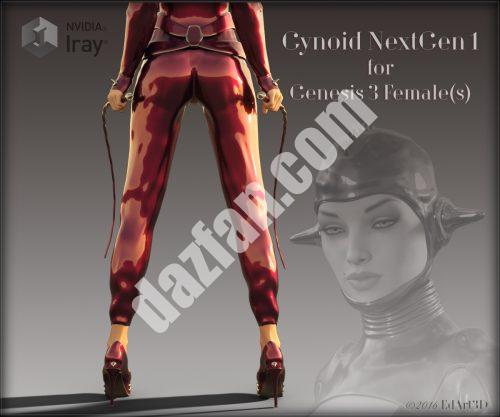 [daz服装] gynooid NextGen1用于G3F-DAZ爱好者