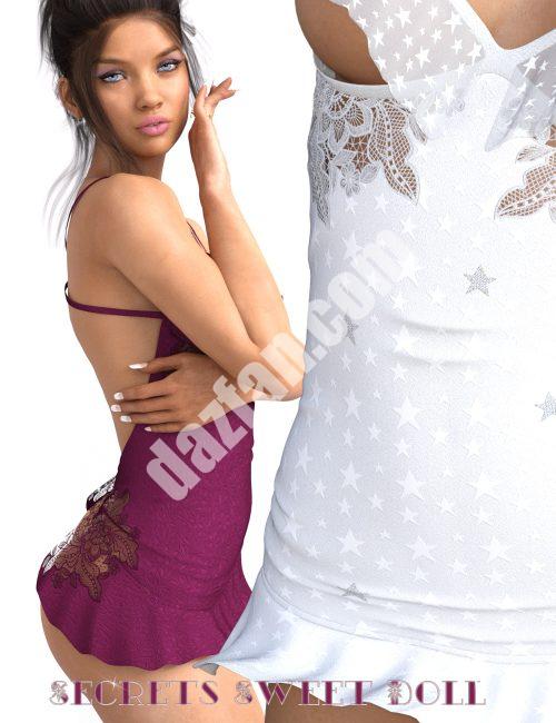 [daz服装] 甜蜜娃娃的秘密-DAZ爱好者