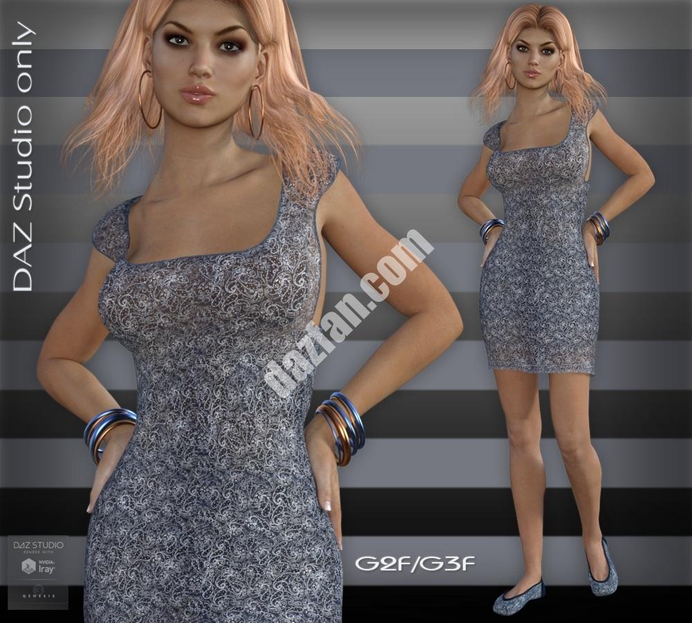 [daz服装] G2FG3F日期线3 -仅限DAZ工作室-DAZ爱好者