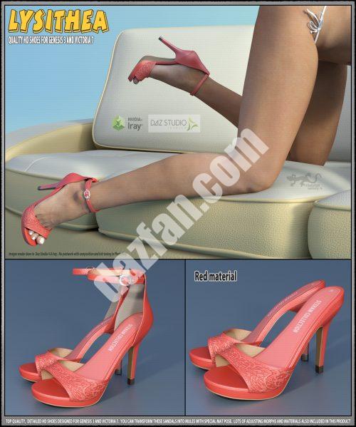 [daz服装] Lysithea Shoes——创世纪3章-DAZ爱好者
