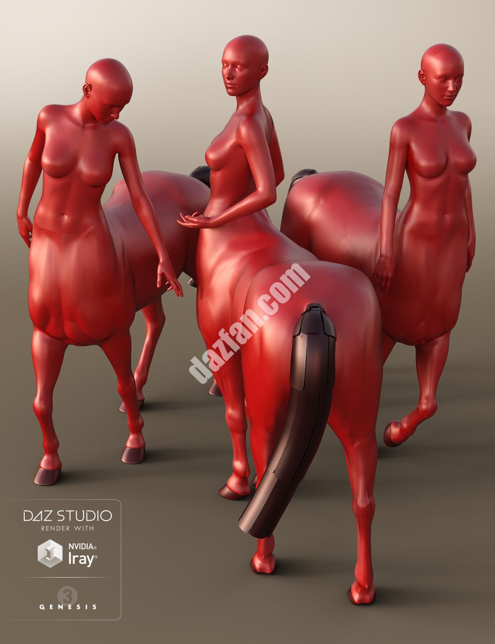 [daz姿势] 半人马座7女性的内在美姿态-DAZ爱好者