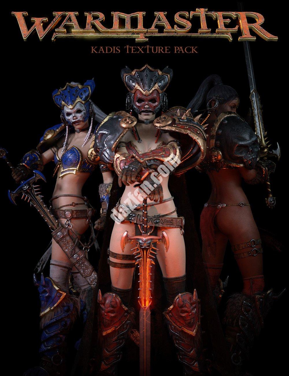 [daz服装] 卡迪斯-战师纹理包-DAZ爱好者