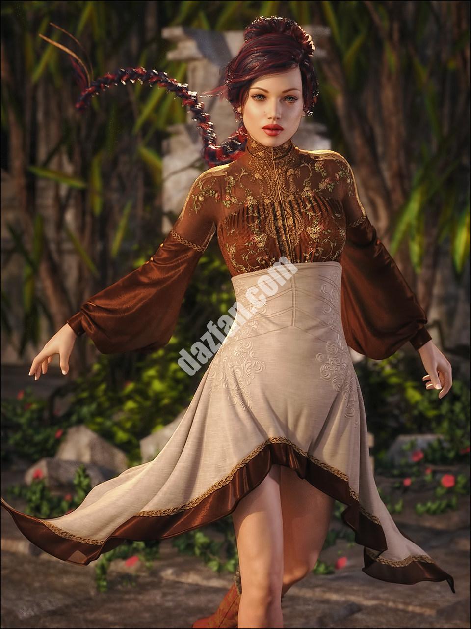 [daz服装] 创世纪3的木偶女-DAZ爱好者