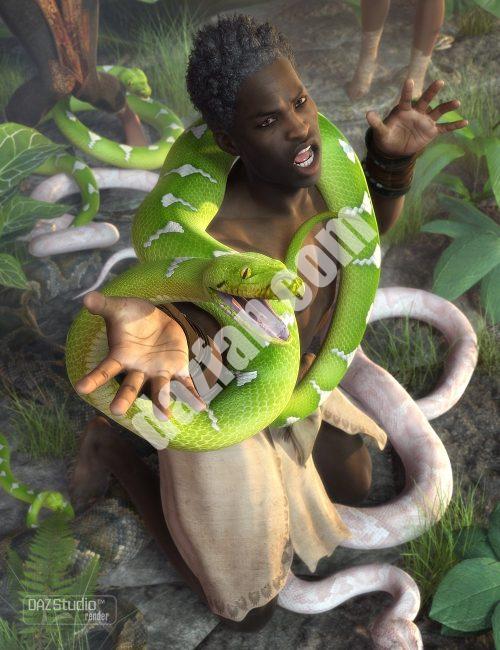 [daz插件] 变形蟒蛇-DAZ爱好者