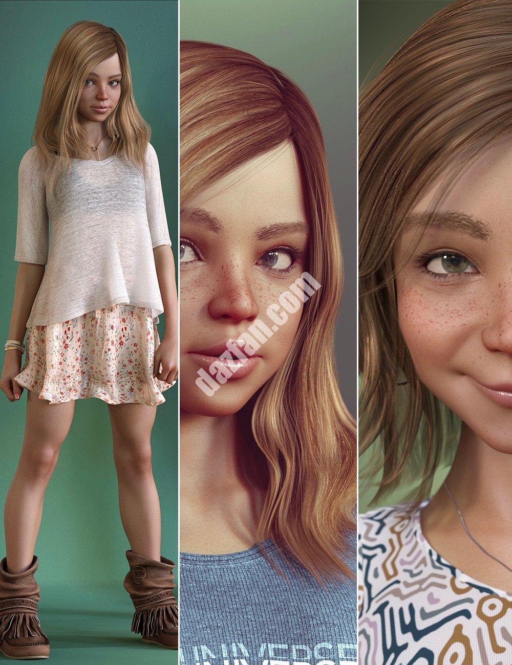 [daz合集] Genesis 8雌性Madison捆绑包-DAZ爱好者