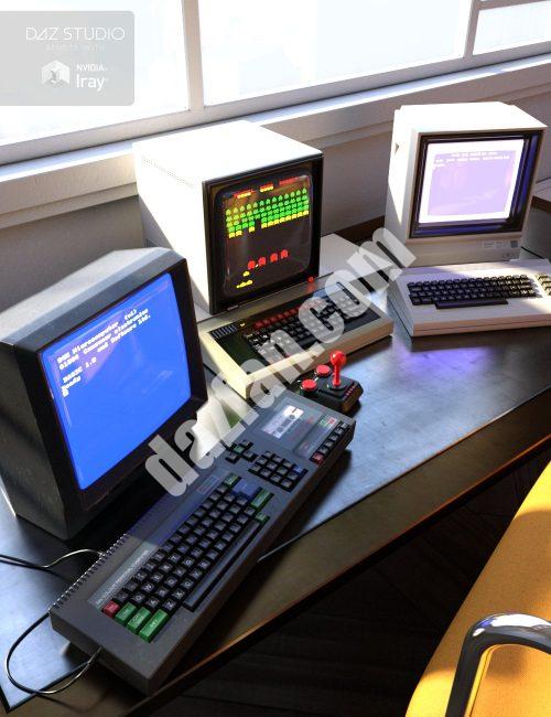 [daz道具] 8位复古-DAZ爱好者