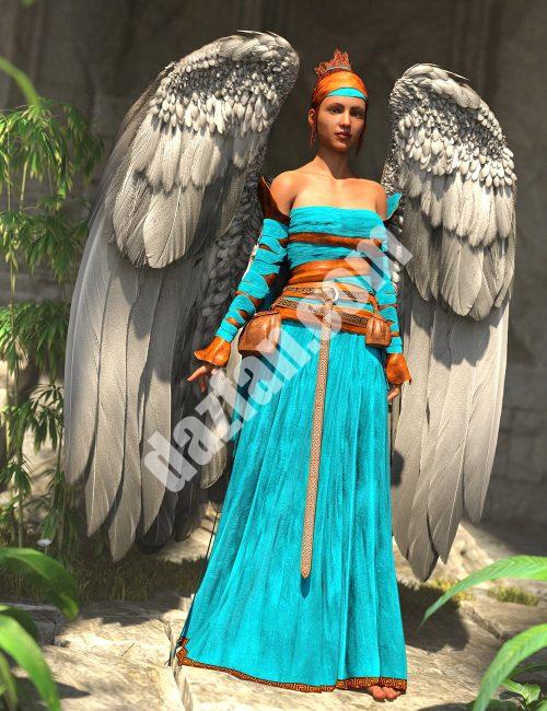 [daz服装] dForce Angeloi创世纪8和8.1女性套装-DAZ爱好者